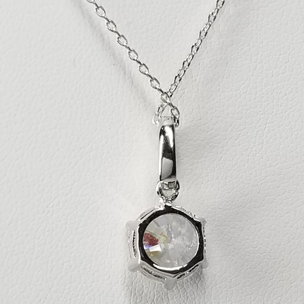 NEW Micro Pave CZ Diamond Necklace - Picture 6 of 10